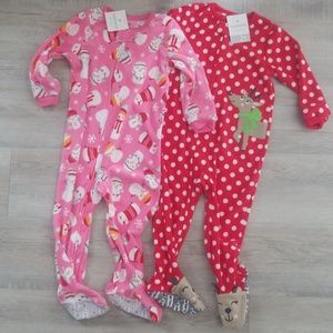 Carter Girls 2T Fleece Sleepwear